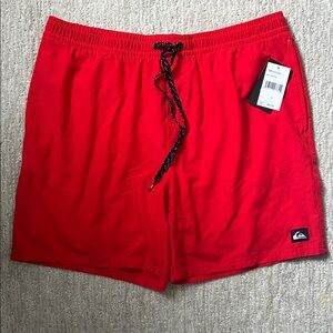 Quiksilver Bold Red Board Shorts